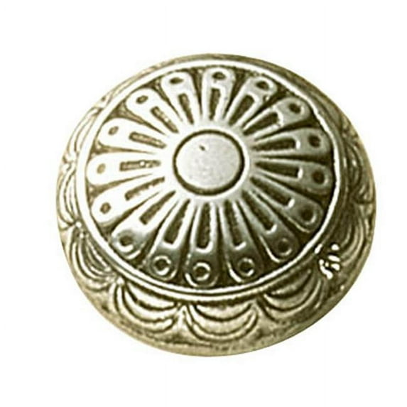 BWP391 SM Belwith 1. 25 inch Knob, Silver Medion