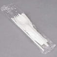thumbnail image 1 of BWS Individually Wrapped White Medium Weight Plastic Spork, Straw, and Napkin Kit, Case of 1000, 1 of 4