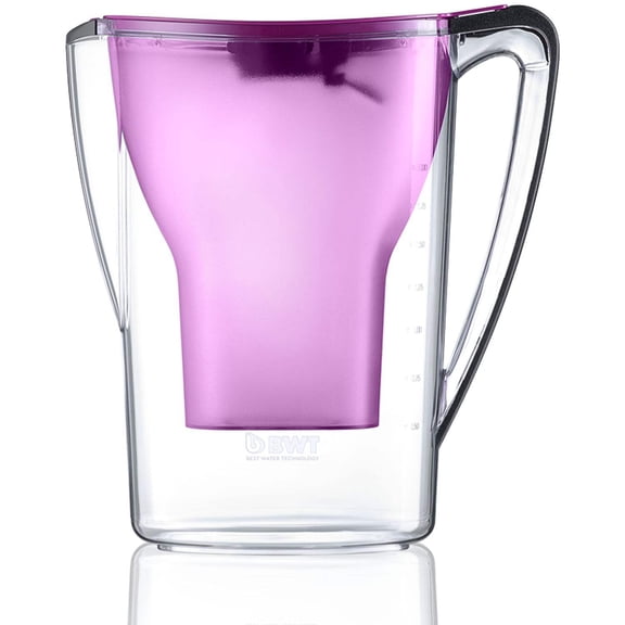 BWT AQUAlizer Home Water Filter Pitcher, 11-Cup, Aubergine