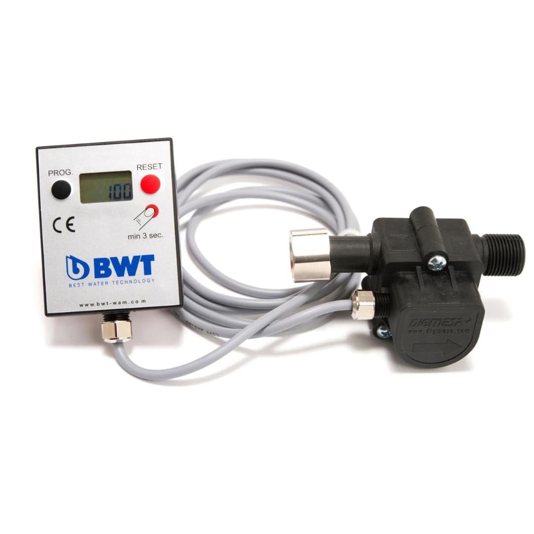BWT Aquameter HF Water Filter Meter 3/8