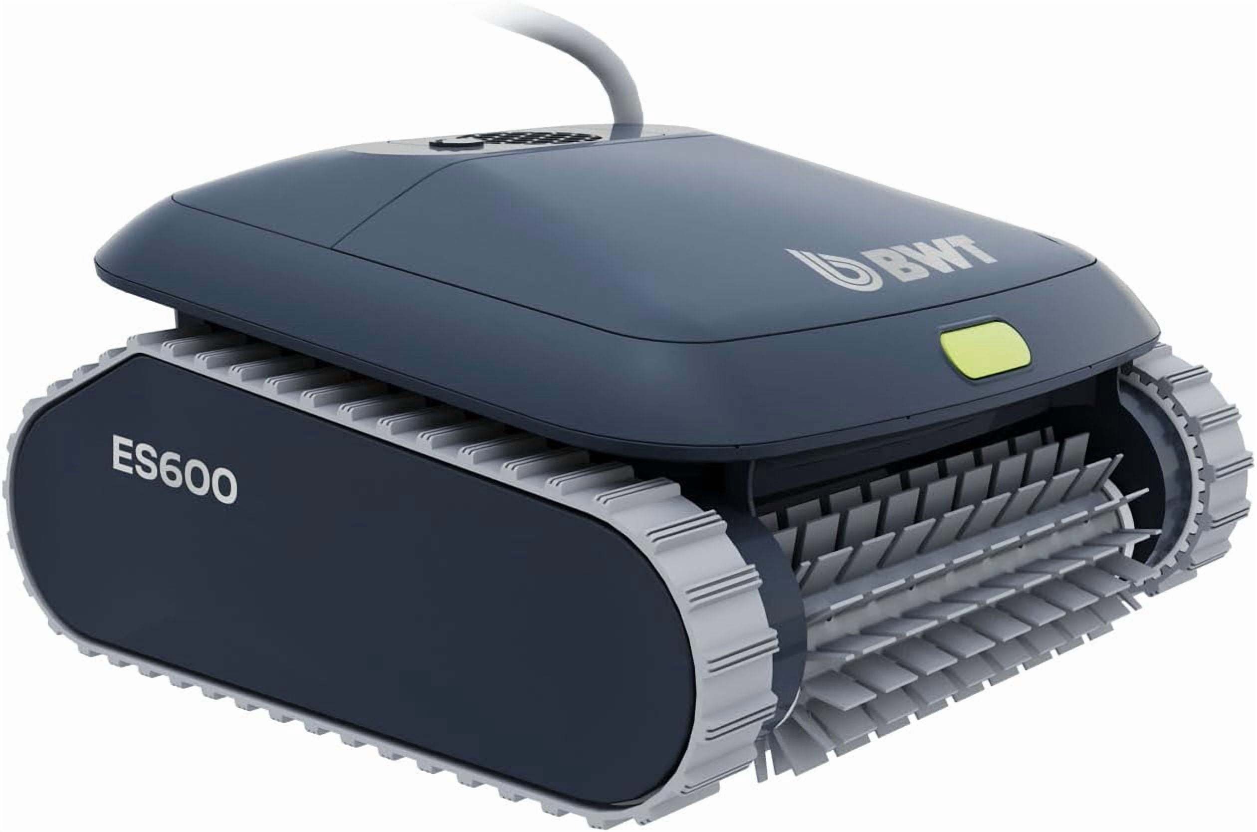 BWT ES600 Robotic Pool Cleaner for Above Ground Pools, Floor Cleaning Only, 46ft Cable, 1.5-Hour Cycle, Easy-to-Use Pool Vacuum
