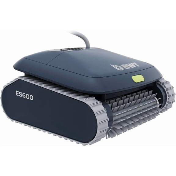 BWT ES600 Robotic Pool Cleaner for Above Ground Pools, Floor Cleaning Only, 46ft Cable, 1.5-Hour Cycle, Easy-to-Use Pool Vacuum
