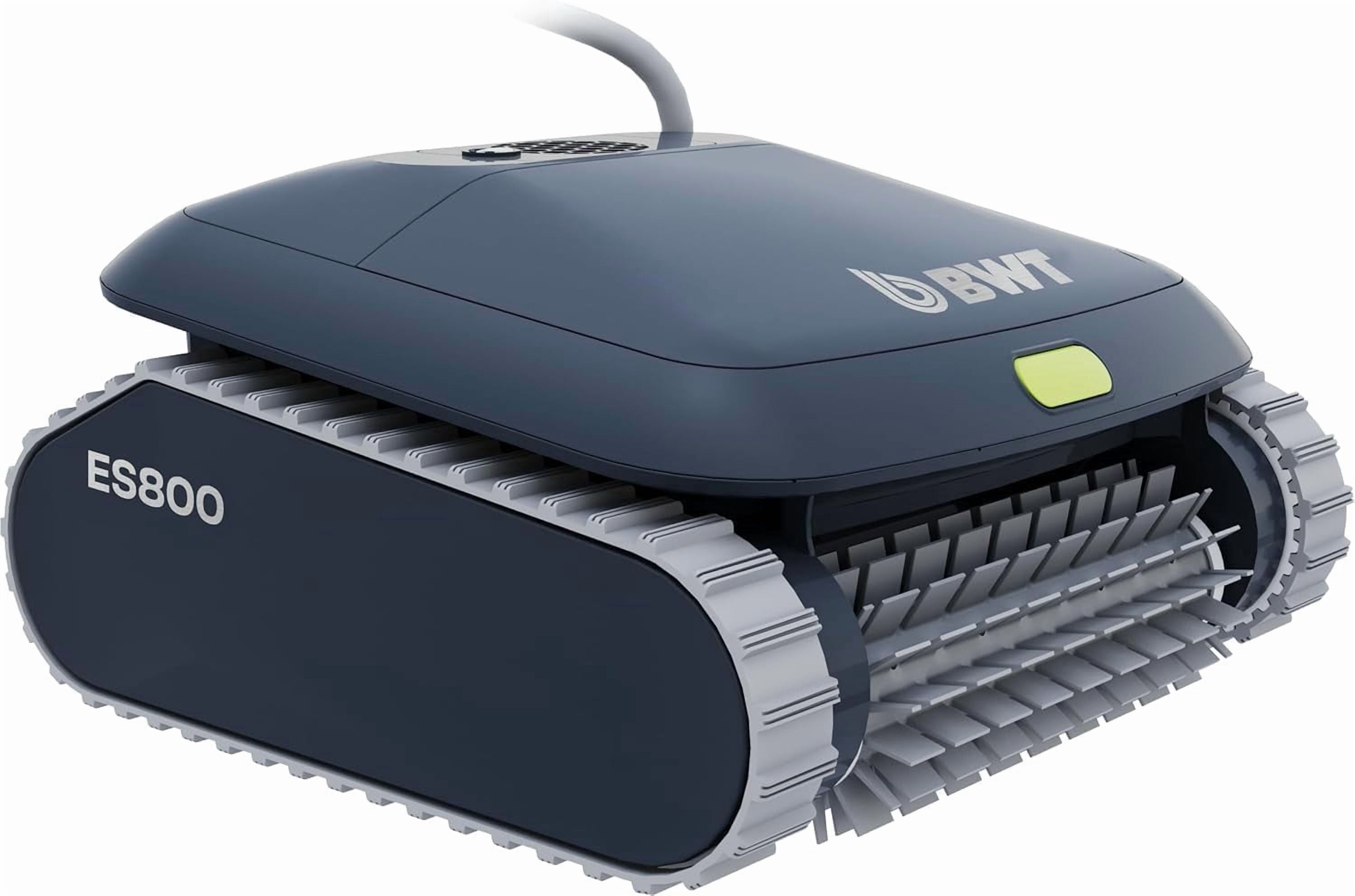 BWT ES800 Robotic Pool Cleaner for In-Ground Pools, Cleans Floor, Walls & Waterline, App Control, 3 Cleaning Cycles (1.5–2.5 hrs), 59ft Cable
