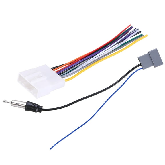 BWTAUTTO Car Stereo Wire Harness Adapter CD Radio Cable Plug Compatible for Nissan 70-7552 Auto Audio Installation