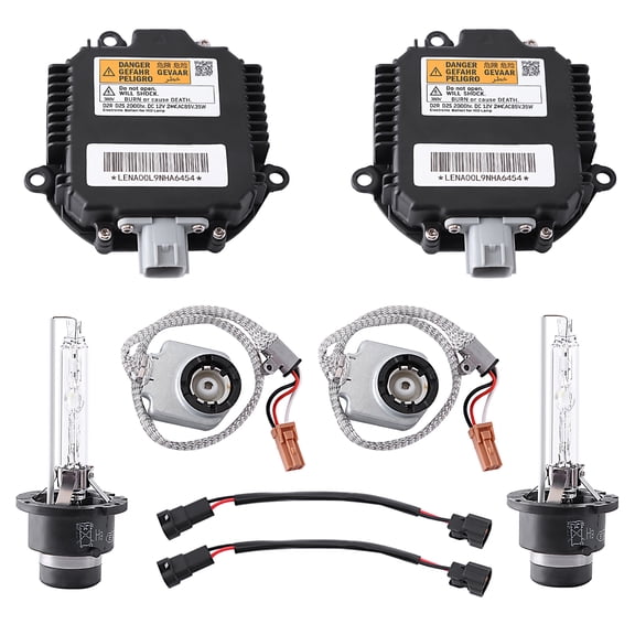 BWTAUTTO HID Xenon Headlight Ballast with Igniter & D2S Bulb Compatible with Infiniti G35 G37 M35 FX35 QX60 Nissan 350Z 370Z Altima Maxima Murano Rogue GT-R, Replace NZMNS111LAN 28474-8991A