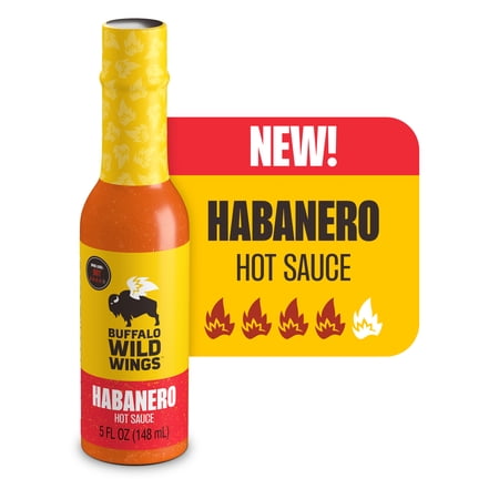 Buffalo Wild Wings Habanero Hot Sauce, 5 fl. oz.