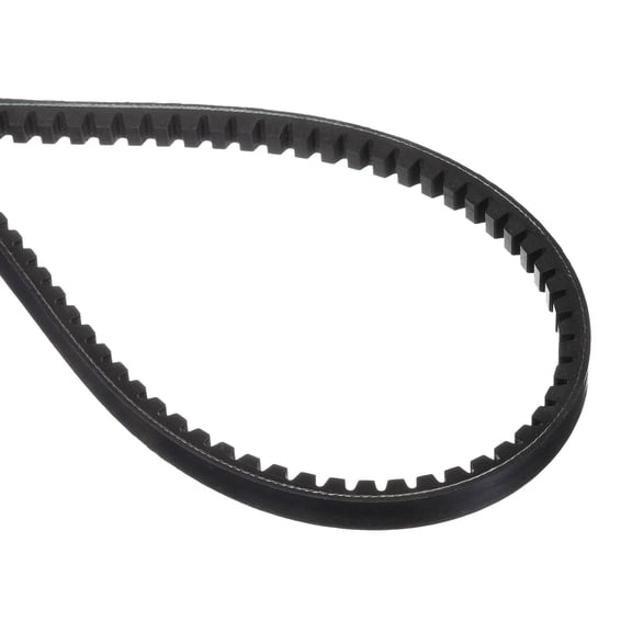 Uxcell BX22 EPDM V-Belt Raw Edge Cogged Industrial Rubber V Belt 0.67" Width x 22" Inside Circumference