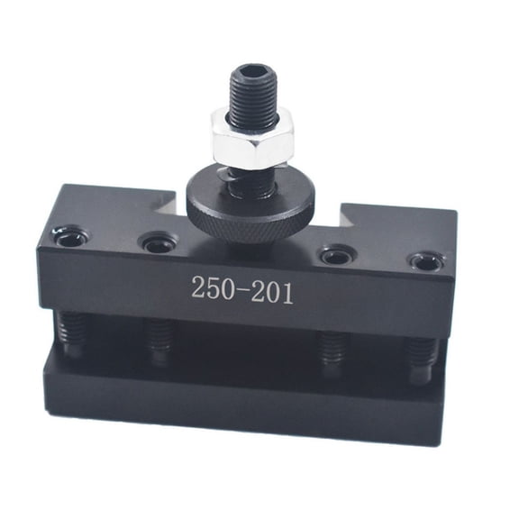 BXA #1 Turning & Facing Lathe Tool Post Holder 250-201 Quick Change