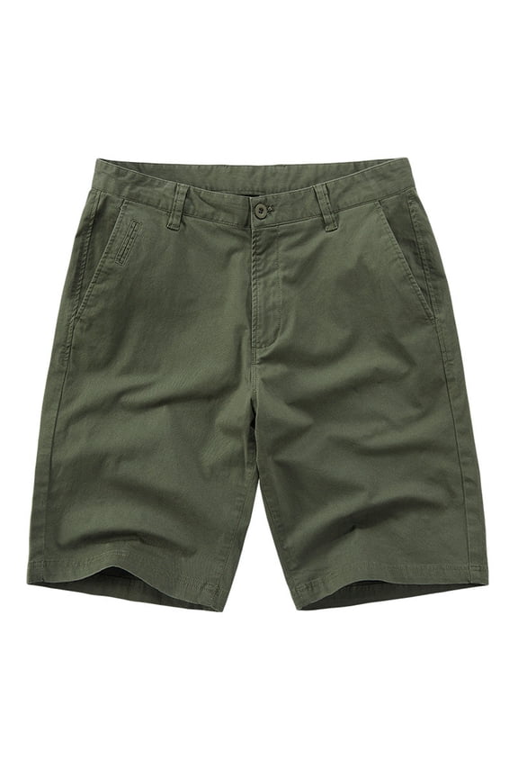Belt Shorts Mens Shorts Under $10 Cargo Shorts for Men Slim fit Summer Shorts with Multi Pockets Elastic Waist Shorts Plus Size Drawstring Shorts Army Green,S