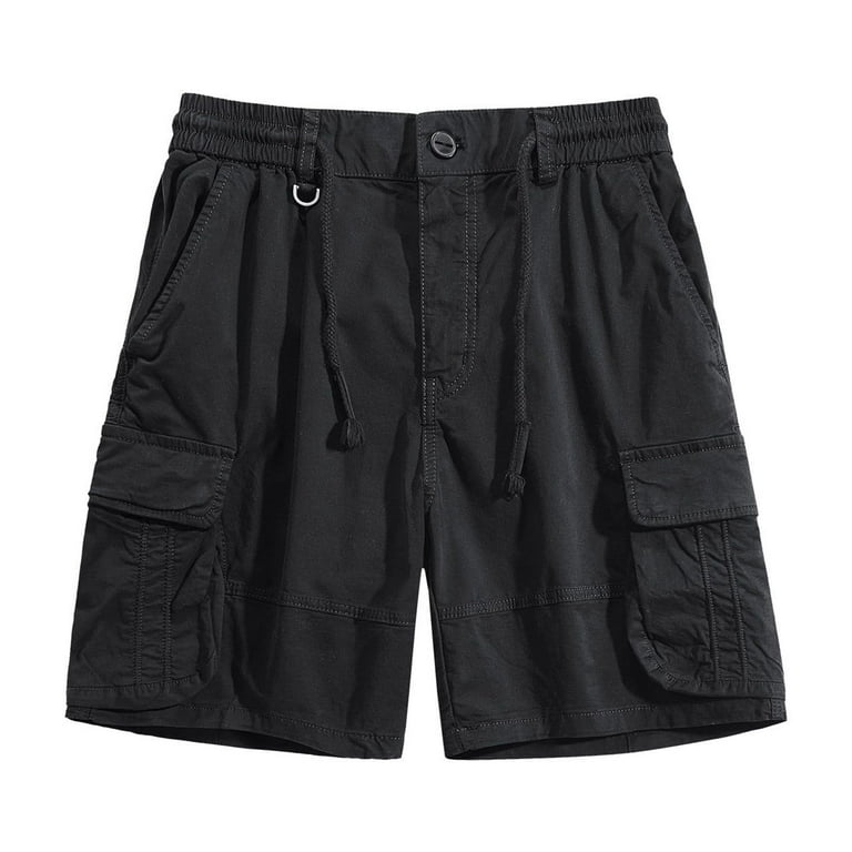 パンツ CHALLENGER CARGO SHORTS (BLACK) BXINGOHAI Cargo Shorts for Men 7 Inch Inseam Cargo Jeans
