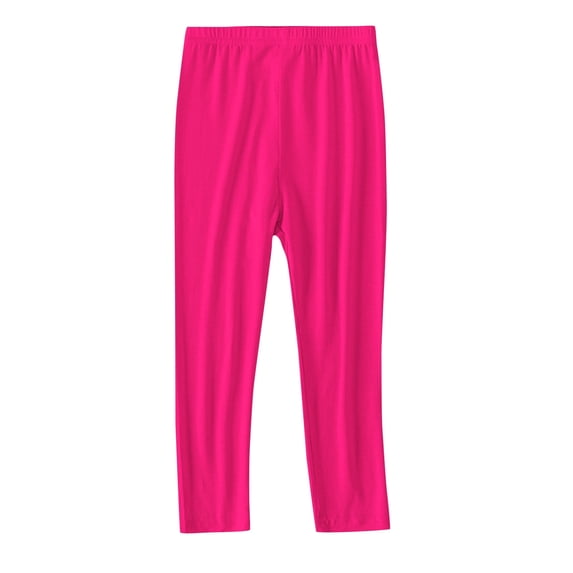 BXINGOHAI Comfortable Leggings for Girls Softness and Breathability Pants Stretchy Tights Pant 2024 Fall Legging under 5 Hot Pink,12 Years
