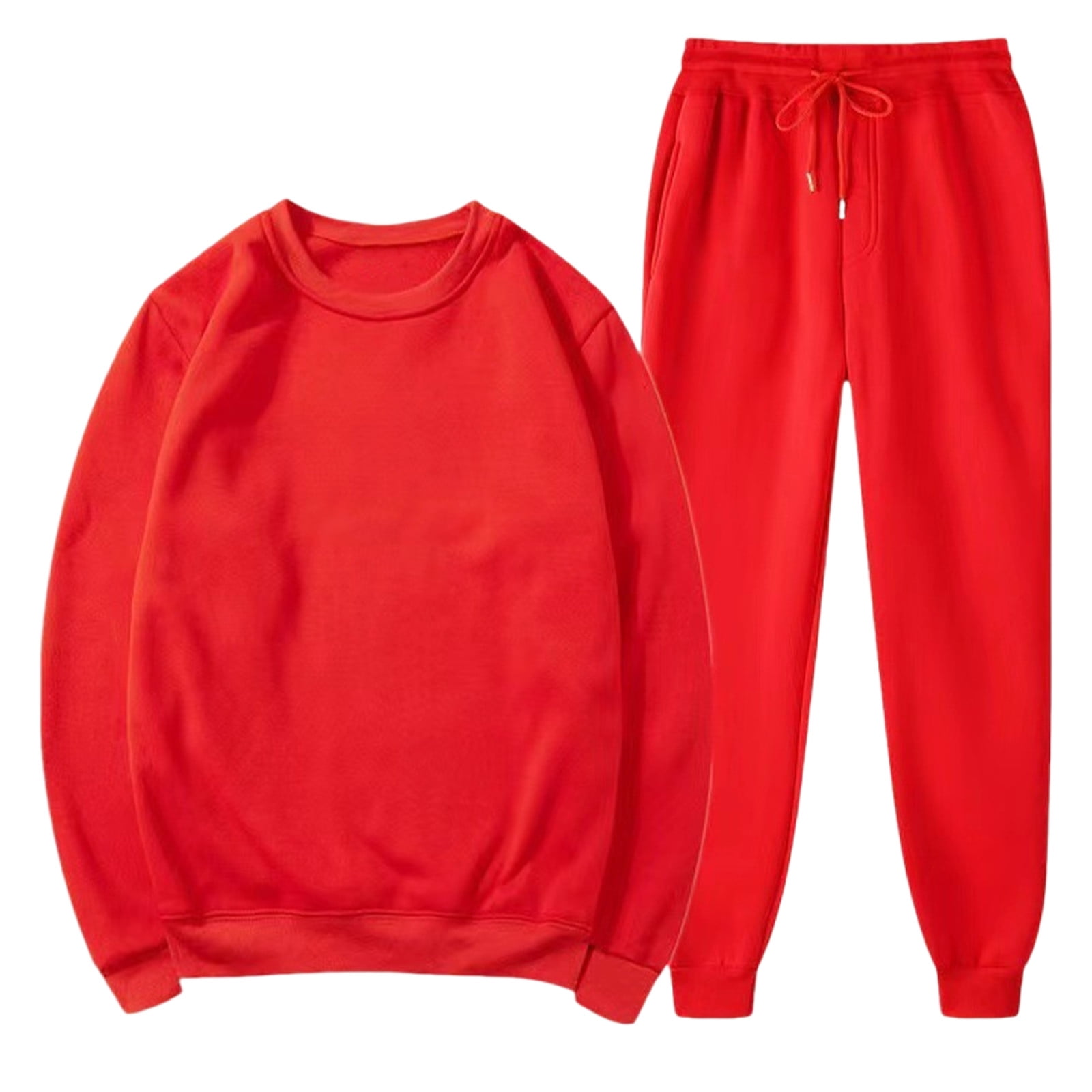 BXINGOHAI Men's 2 Piece Outfits Casual Pullover Sweatshirt Tracksuit ...
