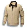 thumbnail image 1 of BXINGOHAI Men's Bomber Jacket Casual Fall Winter Military Jacket and Coats Outwear, 1 of 7