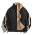 thumbnail image 1 of BXINGOHAI Men's Bomber Jackets Thermal Quilted Jacke Warm Winter Coats, 1 of 4