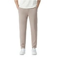 thumbnail image 1 of BXINGOHAI Men's Casual Long Pants Big And Tall Long Pants Slim Fit Jogging Pants Drawstring Elastic Waist Pants Athletic Workout Pants, 1 of 6