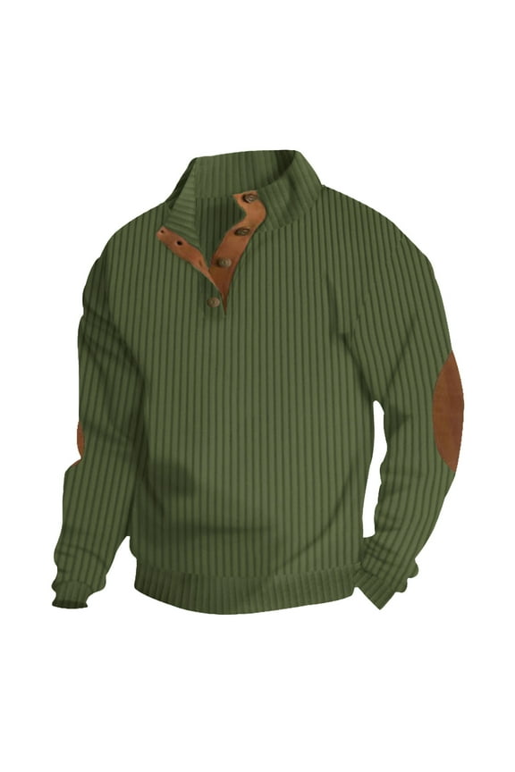 Men's Crewneck Sweater Soft Casual Sweaters for Men Classic Pullover Sweaters with Ribbing Edge Today Yellow,S