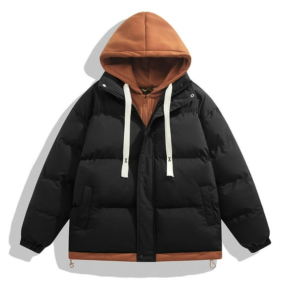 BXINGOHAI Men's Down Hooded Puffer Jacket (Standard and Big & Tall)