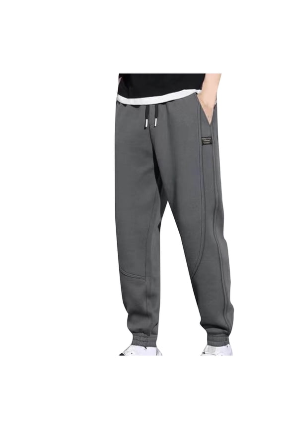 Men's Joggers with Pockets Lightweight Sweatpants Stretch Athletic Training Track Pants Today Dark Gray,M
