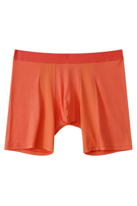 Men's Moves Performance Boxer Brief, Total Support Pouch, Regular, Trunk, And Long Leg Orange,2XL