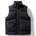 thumbnail image 1 of BXINGOHAI Men's Winter Lightweight Puffer Vest Sleeveless Jacket Casual Puffy Vests, 1 of 7