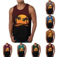 thumbnail image 1 of BXINGOHAI Men's Workout Tank Tops Sleeveless Gym Muscle Athletic T Shirts Casual Summer Beach Tops Today Sales Army Green,L, 1 of 4