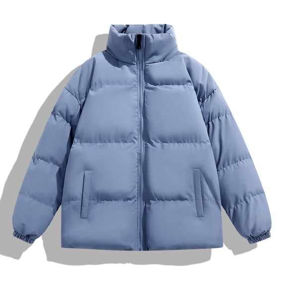 BXINGOHAI Mens Puffer Jacket - Lightweight Puffer Jackets Puffy Winter Coats for Men Snow Ski Hiking