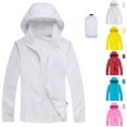 thumbnail image 1 of BXINGOHAI Outdoor Packable Rain Jacket Women Lightweight Waterproof Raincoat with Hood Cycling Bike Jacket Wine 3XL, 1 of 3