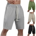 thumbnail image 1 of BXINGOHAI Performance Mens Workout Gym Shorts Men Casual Athletic Running Shorts for Men Clearance Sale Gray,2XL, 1 of 1