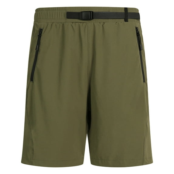 BXINGOHAI Pleated Golf Shorts for Men Mens Elastic Waist Cargo Shorts,2024 Summer Casual Bermuda Shorts with Multi Pocket Casual Short Pants Trendy Green,L