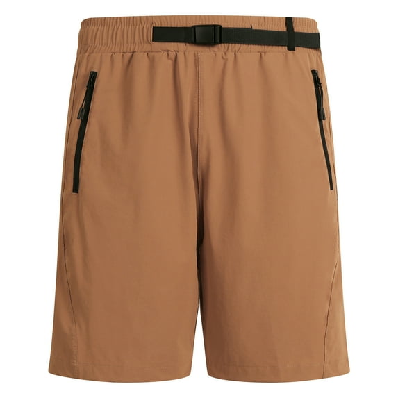 BXINGOHAI Slim Fit Shorts Men Stretch Mens Elastic Waist Cargo Shorts,2024 Summer Casual Bermuda Shorts with Multi Pocket Casual Short Pants Trendy Yellow,XXL