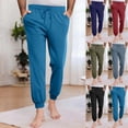 thumbnail image 1 of BXINGOHAI Sweatpants for Men Tapered Mens Joggers Pants with Pockets Slim Fit Workout Running Gym Sweat Pants Blue L, 1 of 8