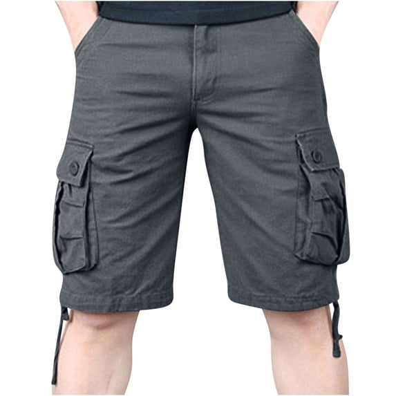BXINGOHAI Teen Boy Running Shorts 12 Pack Men's Cargo Shorts, , Shorts For Men, Comfortable Cargo Shorts For Men Dark Gray,XXXXXL