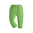 thumbnail image 1 of BXINGOHAI Toddler Kids Boys Suit Pant School Uniform Pants Solid Color Straight Leg Dressy Trousers Casual Activity Pants Green,3 Years, 1 of 4
