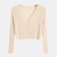 thumbnail image 1 of BXINGOHAI Women's Cropped Cardigans Sweaters Open Front Shrugs for Dresses, 1 of 4