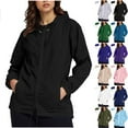 thumbnail image 1 of BXINGOHAI Women's Waterproof Raincoat Lightweight Rain Jacket Hooded Windbreaker with Pockets for Outdoor Navy 2XL, 1 of 6
