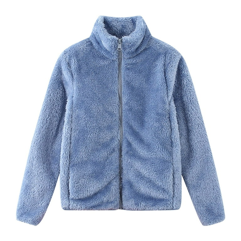 BXINGOHAI Womens Winter Sherpa Fleece Jacket Fashion Casual Long - Main Image