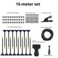 thumbnail image 1 of BXIRSM 360°Drip Irrigation System With Brass Nozzles,Garden Watering Plant Mister Kit For Patio Lawn,49Ft, 1 of 3