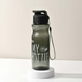 thumbnail image 1 of BXIRSM My Bottle Water Bottle, Water Bottle Food Grade Large Capacity Portable Fitness Sports Water Jug With Lanyard Outdoor Supply Cup,Black, 1 of 3