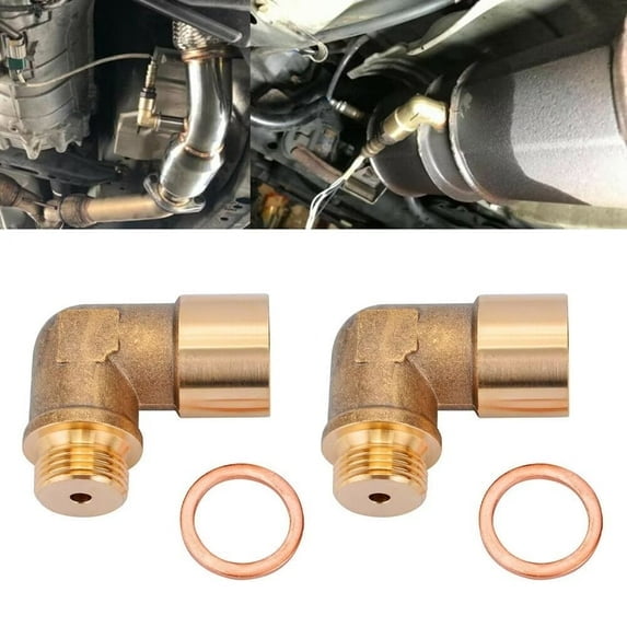 BXIRSM O2 Catalytic Convert Sensor 2-Pack, M18x1.5 Thread Automotive Replacement for Upstream Downstream Exhaust System