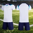 thumbnail image 1 of BXJX Boys Athletic Outfit Sets, Basketball 2 Piece Summer Short Sleeve T-Shirt and Short Outfits White Size 6 T, 1 of 5