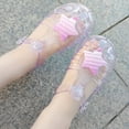 thumbnail image 1 of BXJX Girls Jelly Sandals , Closed Toe Slip-Resistant Adjustable Strap Dance Shoes for Kids Purple Size 10(Little Kids), 1 of 9