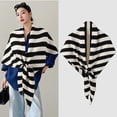 thumbnail image 1 of BXJX Shrugs For Women- Cape Winter Triangle Pashmina Knitted Scarf Wrap E, 1 of 8