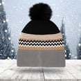 thumbnail image 1 of BXJX Warm Beanie Hats for Men Women- Ski Cap Unisex Fashion Knit Cuffed Fleece Lined Beanie Warm Winter Caps Gray Size Free Size, 1 of 4