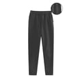 thumbnail image 1 of BXJX Women's Solid Jogger Pants- Drawstring Waist Fitness & Lounge Elastic Cuff Casual Running Trousers with Pockets Dark Gray Size L, 1 of 5