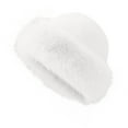 thumbnail image 1 of BXJX Women's Winter Hat- Beanie Fleece Lined Earmuffs Scarf Integrated Cold Weather Cap for Ladies White Size Free Size, 1 of 4