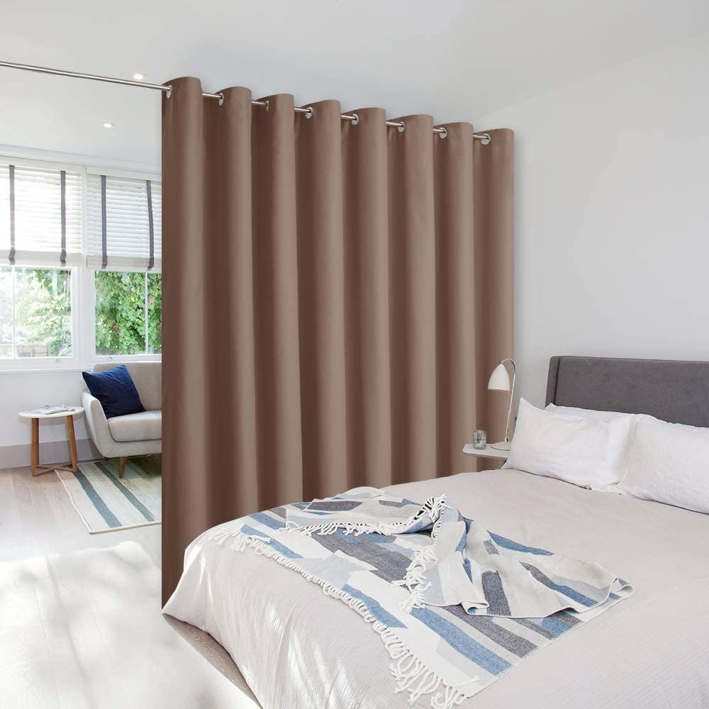 BXSM Noise Reducing Room Dividers Curtains Screens Partitions, Wide