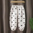 thumbnail image 1 of BXSRUTA Boys and Girls Mosquito Repellent Pants Breathable Loose Fit Quick Dry Silk Summer Casual Pants for Toddler Baby Kids, 1 of 7