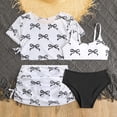 thumbnail image 1 of BXSRUTA Girls 4 Piece Printed Swimsuit Set Quick Dry Tankini Kids Bathing Suits Summer Beach Outfits for Teen Girls, 1 of 8