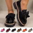 thumbnail image 1 of BXSRUTA Womens Plus Size Slip on Loafers Comfortable Thick Soled Casual Shoes Slip Resistant Everyday Wear Spring Summer, 1 of 8