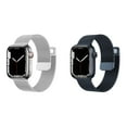 thumbnail image 1 of BXUXOHS (1Pack/2Pack) Milanese Loop Band Compatible with Apple Watch Bands 38mm 40mm 41mm 42mm 44mm 45mm 49mm Adjustable Stainless Steel Metal Mesh Strap for iWatch Series Ultra SE 8 7 6 5 4 3 2 1, 1 of 14